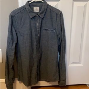 AG Adriano Goldschmied Slim Fit Casual Button Down